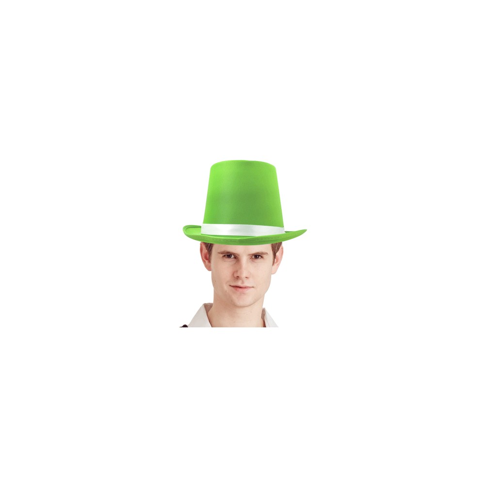 lime green top hat