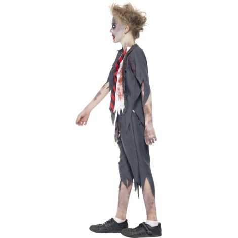 Costume Child Zombie School Boy M