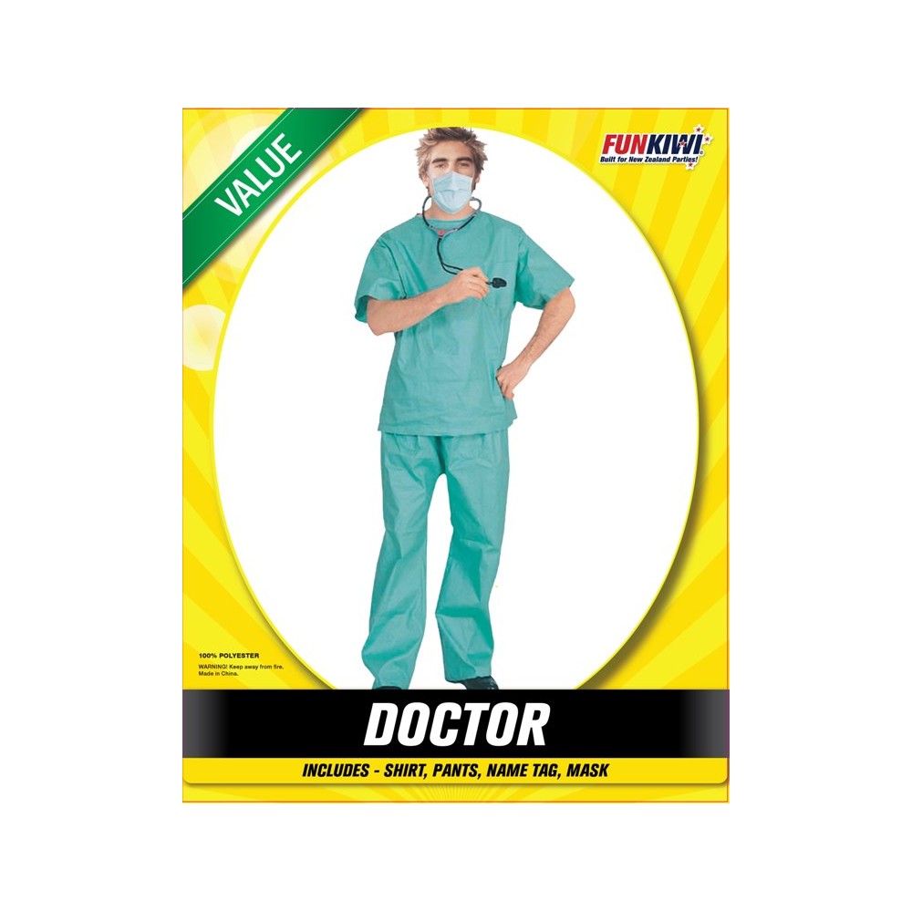 Costume Adult Doctor Scrubs Mcdreamy