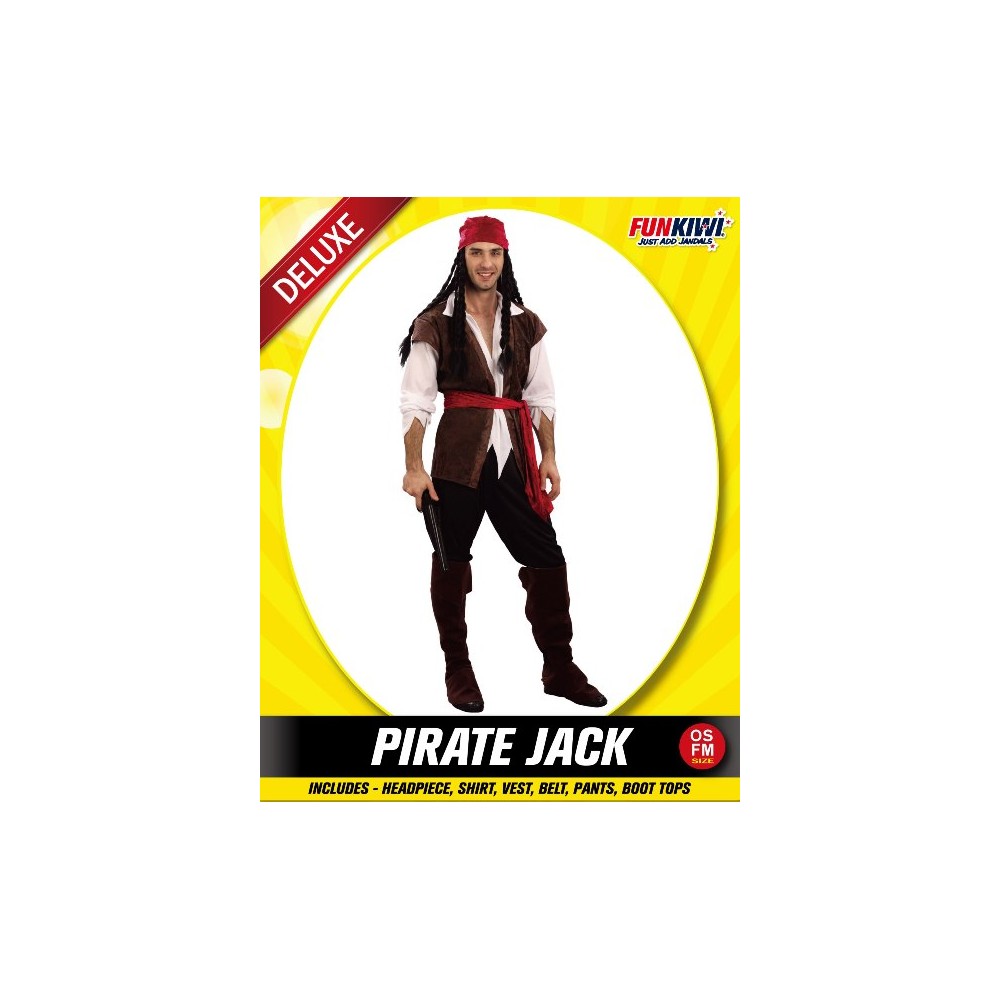 Costume Adult Pirate Jack Sparrow 5045