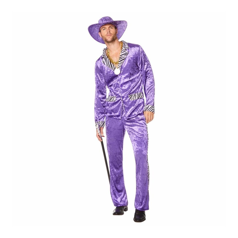 Costume Adult Pimp Suit 80's L