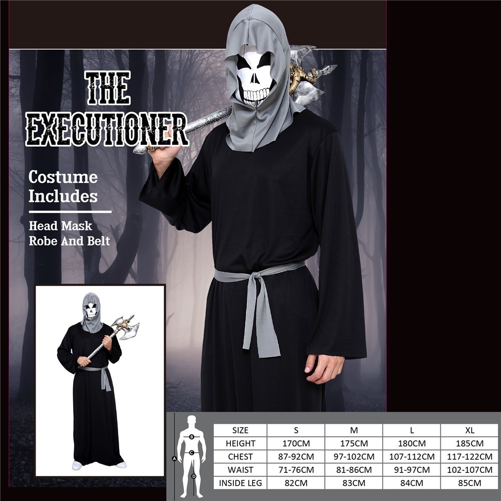 Costume Adult Executioner L Or Xl 3818