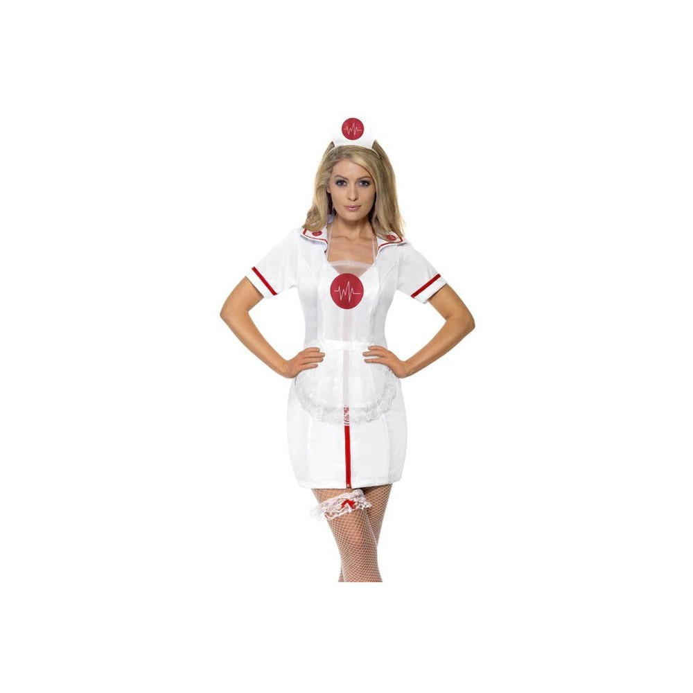 Dress Up Kit Nurse Cap Garter Apron