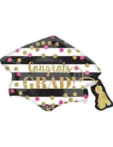 Foil Shape Congrats Grad Hat