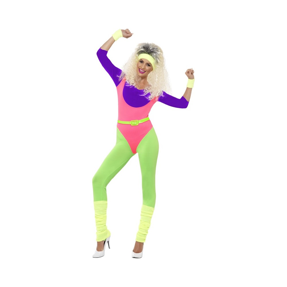 Costume Adult 80's Workout Girl S